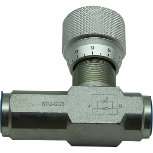 STU Flow Restrictor With Check Valve